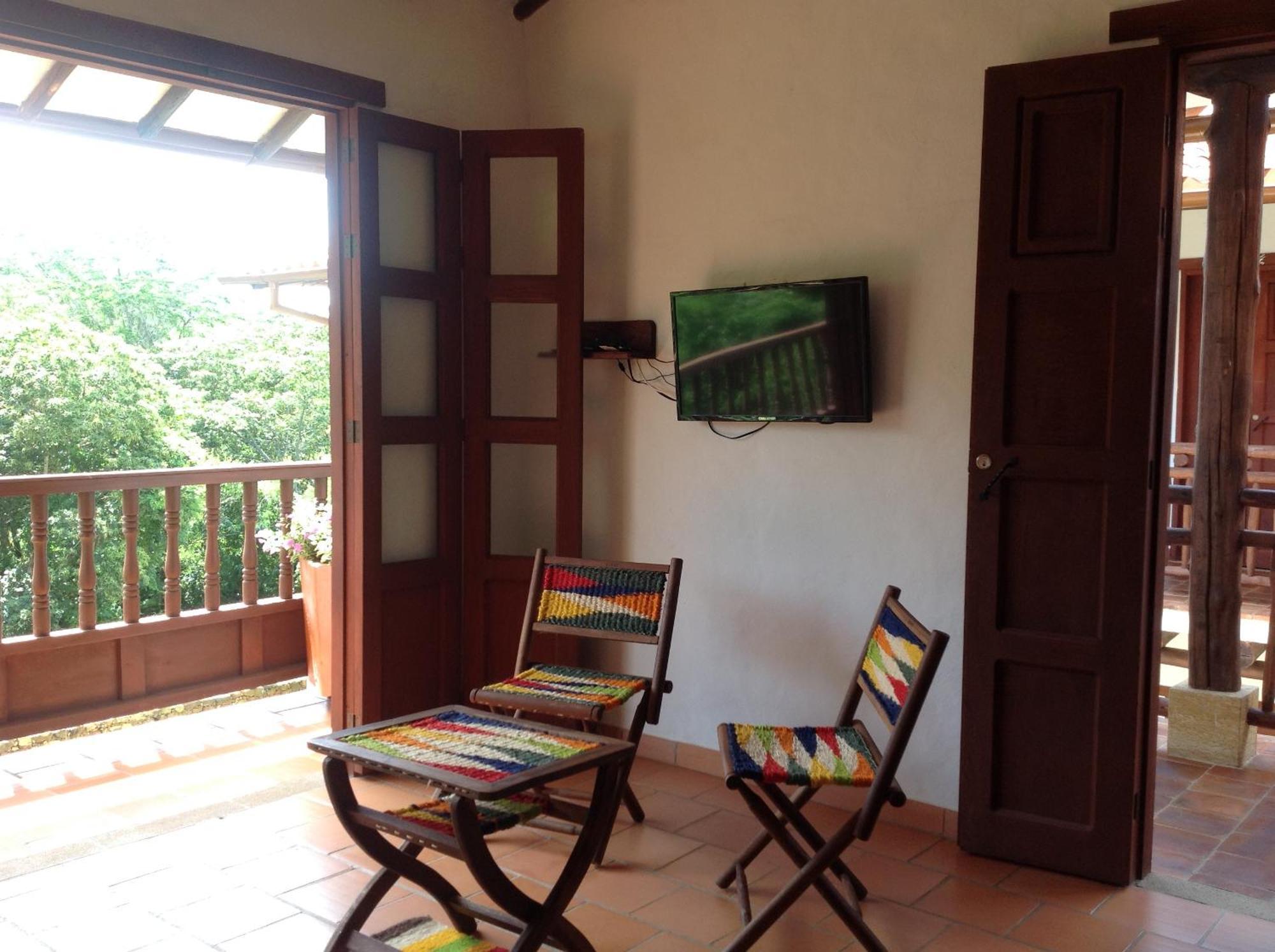 Casona El Retiro Barichara Daire Oda fotoğraf